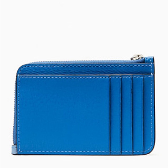 Kate Spade Arctic Friends Medium L-Zip Card Holder - Picture 2 of 7